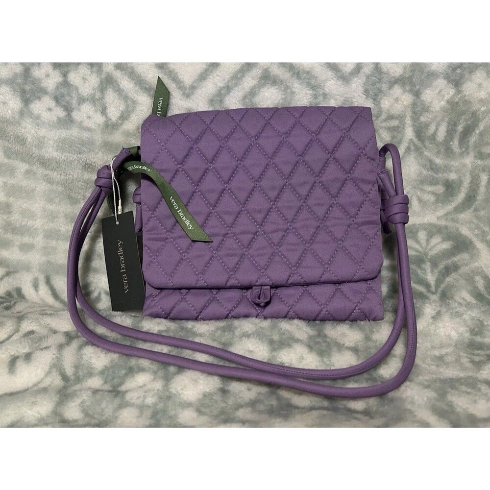 Vera Bradley Crossbody Braid Hipster Retired Purple Rhapsody